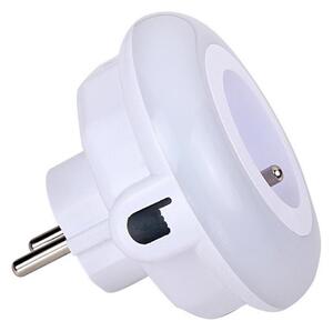 Retlux - LED Лампа за ориентация със сензор за здрач и контакт LED/0,6W/230V