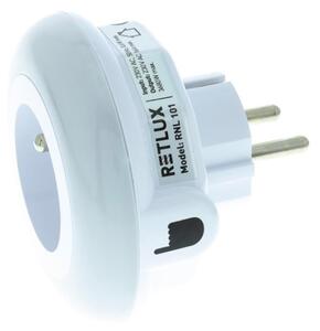 Retlux - LED Лампа за ориентация със сензор за здрач и контакт LED/0,6W/230V