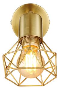 Globo 54802GB-1 - Спот аплик XARA I 1xE14/40W/230V златист