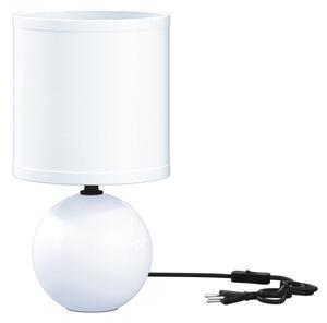 Atmosphera - Настолна лампа TIMÉO 1xE14/60W/230V блестящо бял