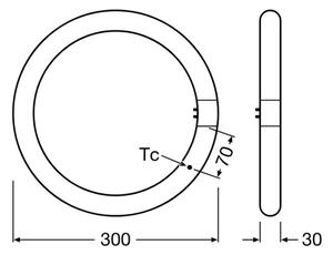 LED Флуоресцентна тръба G10q/18,3W/230V 6500K - Osram