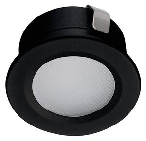 Kanlux 23525 - LED Екстериорна лампа за вграждане IMBER LED/1W/12V 6500K IP65 черен