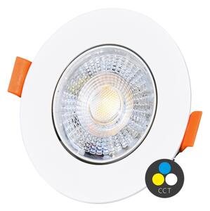 Ecolite LED-YL201/7W/CCT/BI - LED Лампа за окачен таван ZITA LED/3/5/7W/230V бял