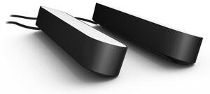 Philips - К-кт 2 бр. LED RGB Димируема настолна лампа Hue PLAY DPACK WACA 6W/230V