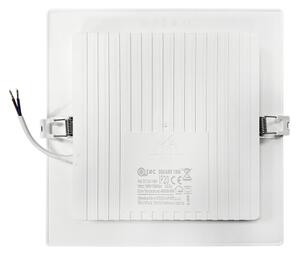 LED Лампа за окачен таван SQUARE LED/18W/230V 4000K 22x22 см бял