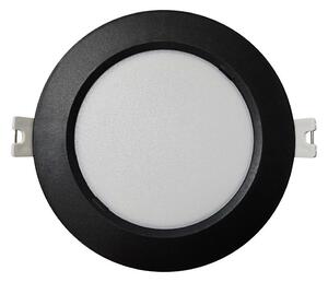 LED Лампа за окачен таван CIRCLE LED/6W/230V 4000K Ø 12 см черен