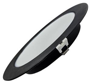 LED Лампа за окачен таван CIRCLE LED/18W/230V 4000K Ø 22 см черен