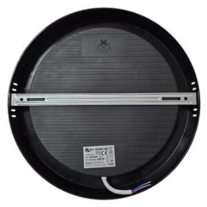 LED Плафониера ROUND LED/24W/230V 4000K Ø 28,8 см черен
