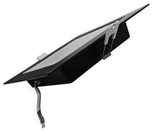 LED Лампа за окачен таван SQUARE LED/12W/230V 4000K 17x17 см черен