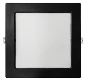 LED Лампа за окачен таван SQUARE LED/18W/230V 4000K 22x22 см черен