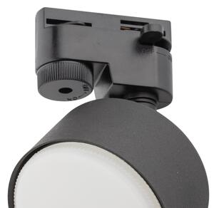 Спот за релсова система AVIA 1xGX53/15W/230V черен