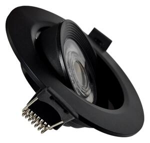 LED Спот за вграждане LED/5W/230V 4200K Ø 9,3 см черен