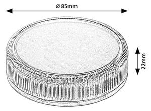 Rabalux 77175 - LED соларна лампа TRILLO LED/0,3W/1,2V 800mAh IP65