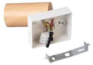 Brilagi - Спот аплик SELE 1xGU10/30W/230V бял/дъбов декор
