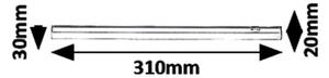 Rabalux 5216 - LED Лампа за окачен таван GREG LED/4W/230V