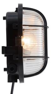 Nordlux - Екстериорен аплик SKOTLAMPE 1xE27/60W/230V IP44 черен