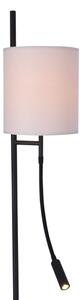 LED Лампион TOKYO 1xE27/40W/230V + LED/3W черен/бял