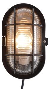 Nordlux - Екстериорен аплик SKOTLAMPE 1xE27/60W/230V IP44 черен
