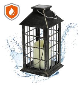 LED Соларна висяща лампа LED/0,02W/1,2V 1xAA 2700K IP44 патина