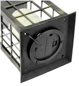 LED Соларна висяща лампа LED/0,02W/1,2V 1xAA 2700K IP44 патина