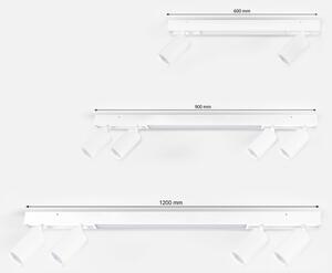 Brilagi - LED точково осветително тяло SELE 2xGU10/30W/230V + LED/15W бяло