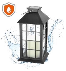 LED Соларна висяща лампа LED/0,02W/1,2V 1xAA 2700K IP44 200 mAh черен