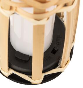 Atmosphera - LED соларна лампа MACEO LED/1,2V 300 mAh IP44 бамбук