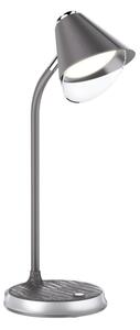 Immax 08972L - LED Димируема настолна лампа FINCH LED/9W/12/230V сив/хром