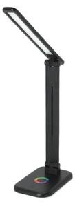 LED RGBW Димируема настолна лампа NOBLITE LED/7W/5V 3000/4000/6500K черен
