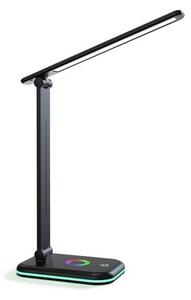 LED RGBW Димируема настолна лампа NOBLITE LED/7W/5V 3000/4000/6500K черен