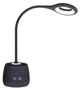 LED Димируем гъвкав акумулаторен настолна лампа LUSIA LED/5W/5V 3000/4000K 1200 mAh черен