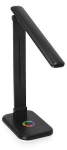 LED RGBW Димируема настолна лампа NOBLITE LED/7W/5V 3000/4000/6500K черен