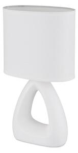 Globo 21731W - Настолна лампа TRIANGLE 1xE14/40W/230V бял