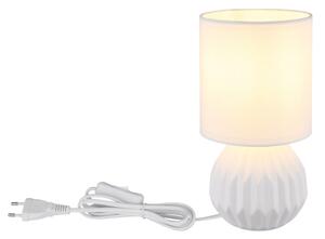 Globo 21730W - Настолна лампа SYLAS 1xE14/40W/230V бял