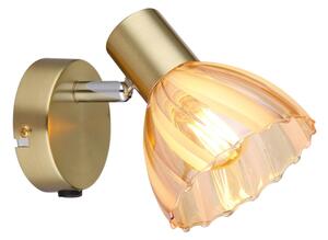 Globo 54315M-1 - Спот аплик ZACHERY 1xE14/40W/230V златист