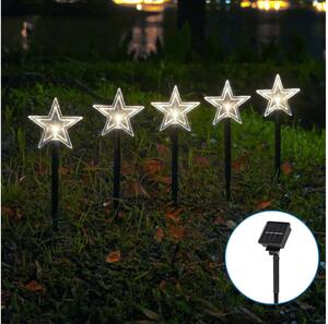 Aigostar LED соларна коледна лампа LED/0,054W/1,2V 1m IP65 студена бяла