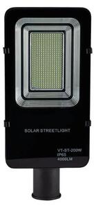 LED димируема соларна улична лампа LED/50W/6,4V 4000K IP65 с DO