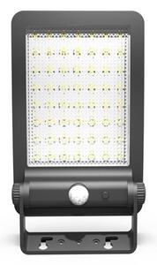 LED соларен прожектор с сензор LED/5W/3,7V 4000K IP54 черен
