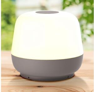 LED настолна лампа SAMBA LED/1,2W/5V USB 1200 mAh IP44 сива