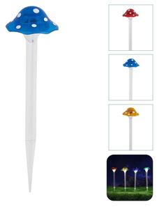 Aigostar - LED соларна лампа LED/0,006W/1,2V 100mAh 2700K IP44 синя