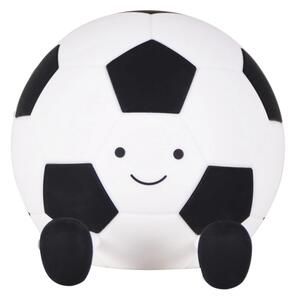 LED детска сензорна лампа FOOTBALL LED/2W/5V USB 1200 mAh бяла/черна