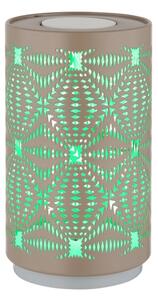 Globo 21018CH - LED RGB настолна лампа AMIYAH LED/1W/5V 500 mAh кафява