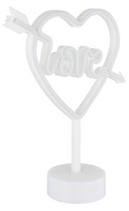 Globo 28066 - LED неонова настолна декорация ARMOR LED/2W/3xAA сърце