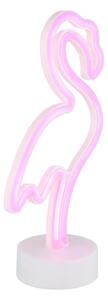 Globo 28064 - LED неонова настолна декорация FLAMINGO LED/2W/3xAA