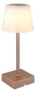 Globo 28061CH - LED настолна лампа XAYDEN, 2W, 5V, 800 mAh, бежова