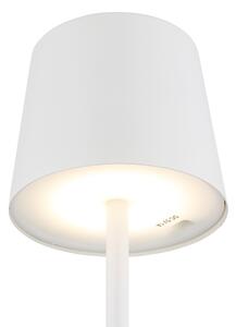 Globo 58482W-LED Външна настолна лампа VAN 2W/5V 2200mAh IP44 бяла