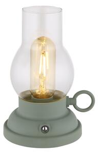 Globo 58016B - LED настолна лампа PETRO LED/1W/3,7V 1200 mAh зелена