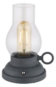 Globo 58016A - LED настолна лампа PETRO 1W/3,7V 1200 mAh, антрацит