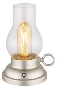 Globo 58016CH - LED настолна лампа PETRO LED/1W/3,7V 1200 mAh с докосване