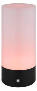 Globo 21040SRGB - LED RGB настолна лампа LEX 1,8W/5V 1500 mAh черна